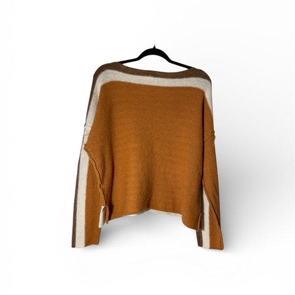 Women's Easel Colorblock Sweater Tassels Size Small - Picture 2 of 5